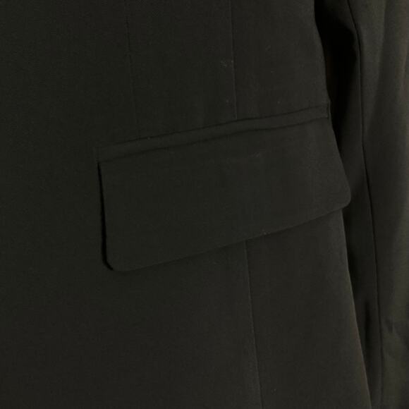 NWOT ESCADA SPORT Blazer 38/M Black 2 Buttons 2 Flap Pockets Long Sleeve Lined - Picture 6 of 11